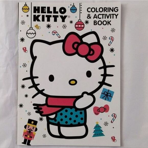 Hello Kitty 3 Piece Coloring Book PlayPack and Crayons Lot NWT - Picture 2 of 6
